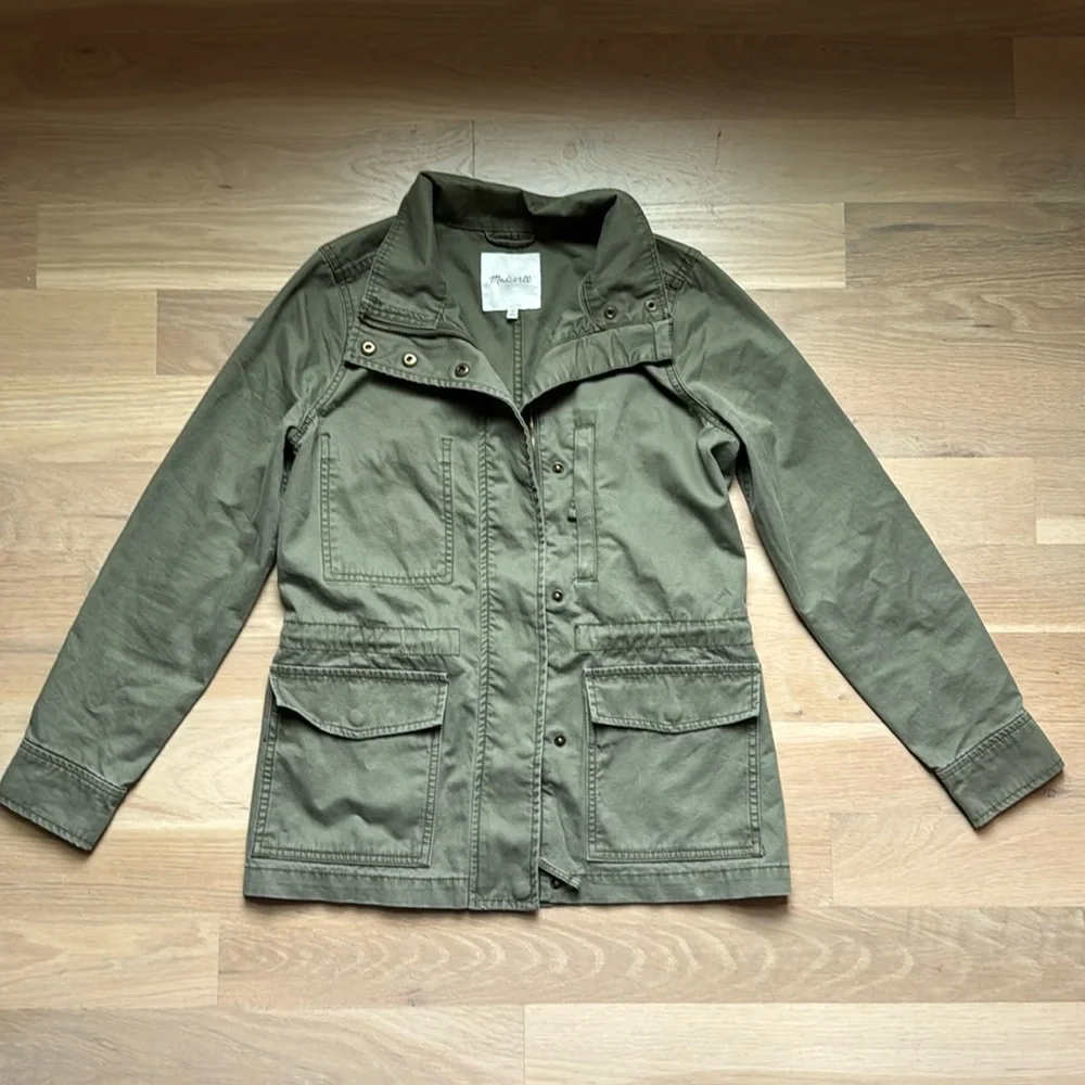Madewell Passage Jacket - Olive XS - Picture 1 of 6